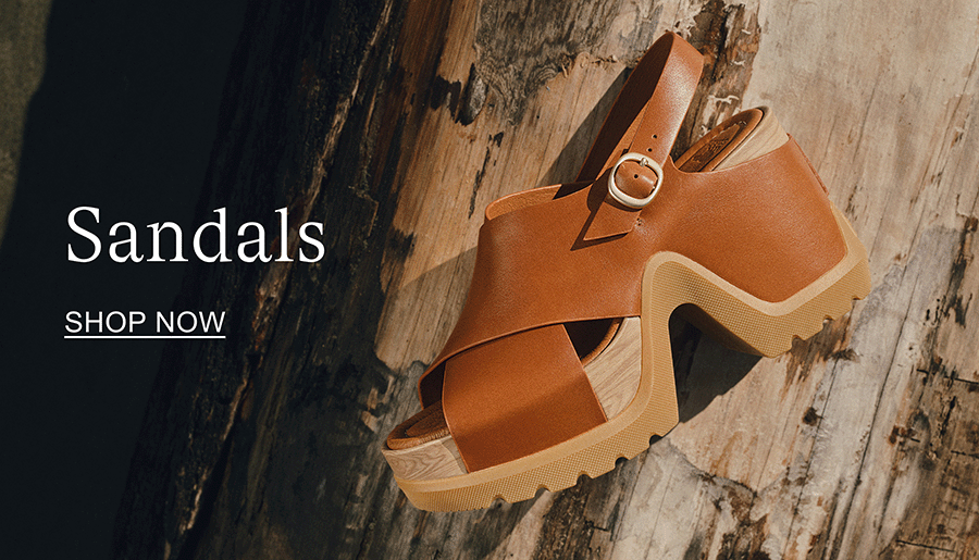 Sandals - Shop Now. Roam'n™ Rise Heel Women's Sandal in Iced Tea & Gum 