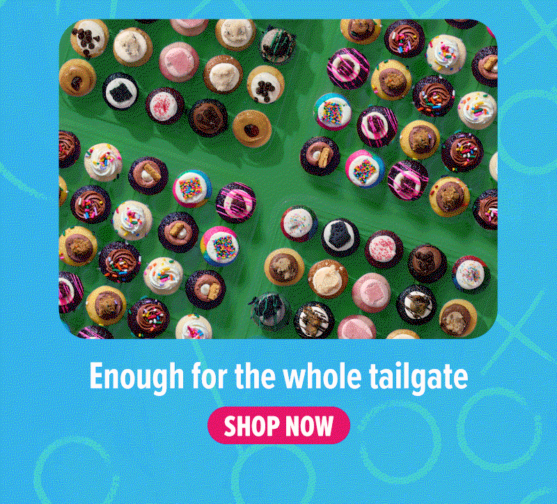 Enough for the whole tailgate! Shop the all the flavors cupcake 100-Pack now.