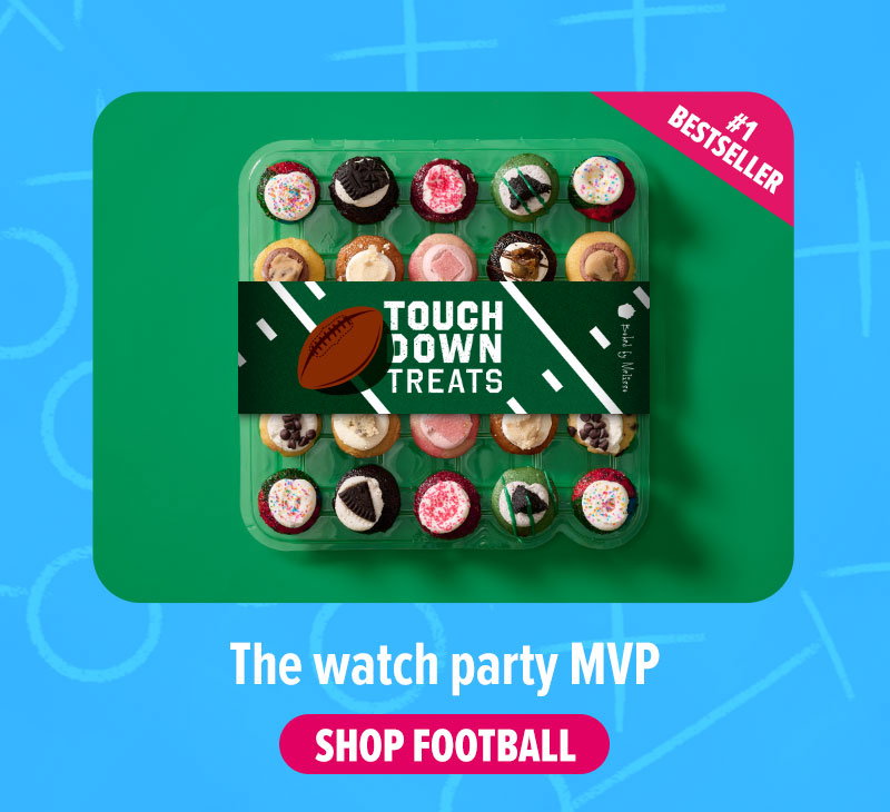 The watch party MVP! #1 bestseller. Shop the football cupcakes 25-Pack now!