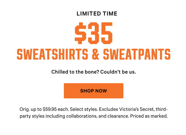 [Limited Time]     Bras from $25   Featuring NEW prints that are straight-up spellbinding.  Orig. up to $49.95. Select styles. Excludes Victoria’s Secret, third-party styles including collaborations, and clearance. Priced as marked.    Shop Now > 