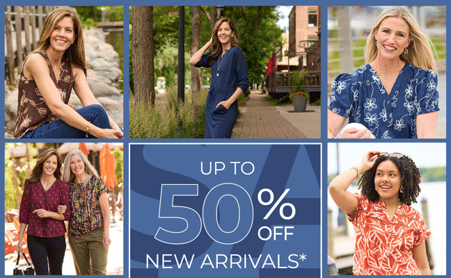 Labor Day Sale: Up to 50% Off New Arrivals