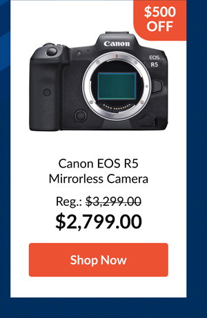 Canon EOS R5 Mirrorless Camera