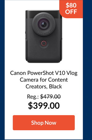 Canon PowerShot V10 Vlog Camera for Content Creators