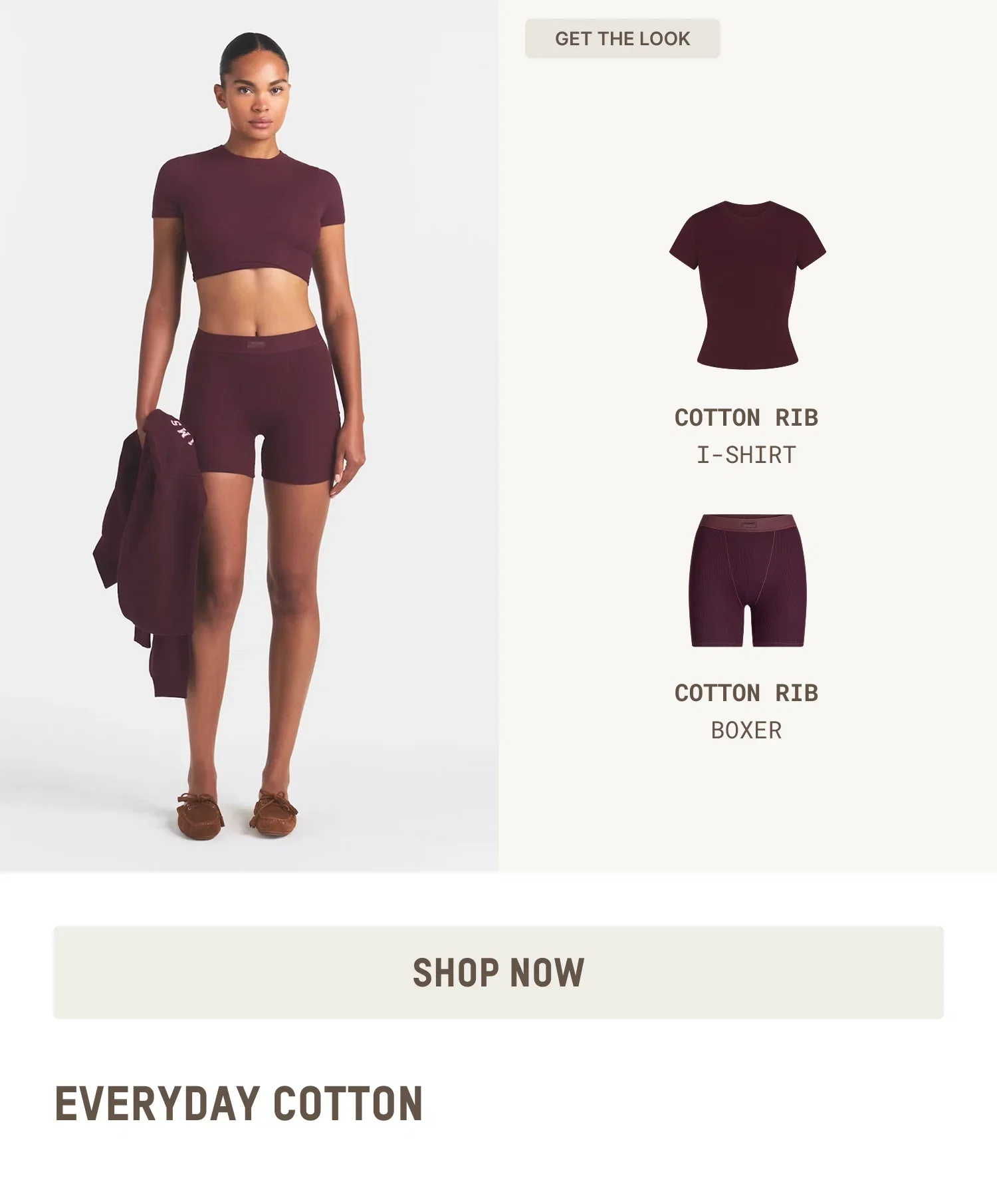 COTTON RIB