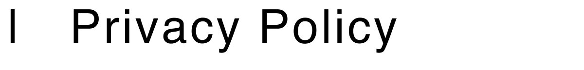 Privacy Policy