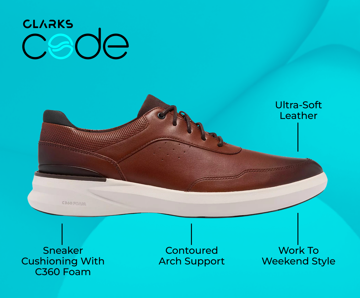 Clarks Code | Powered By C360 Foam