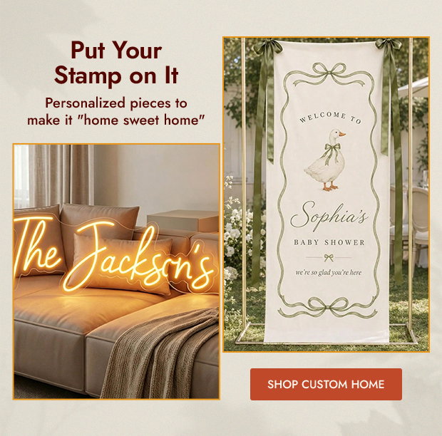 SHOP CUSTOM HOME