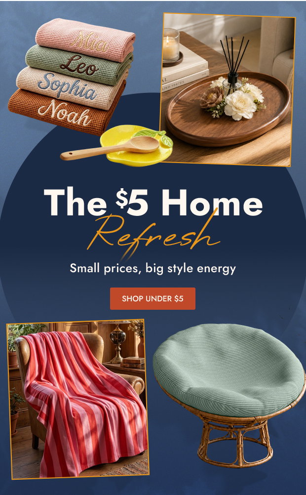 SHOP UNDER $5