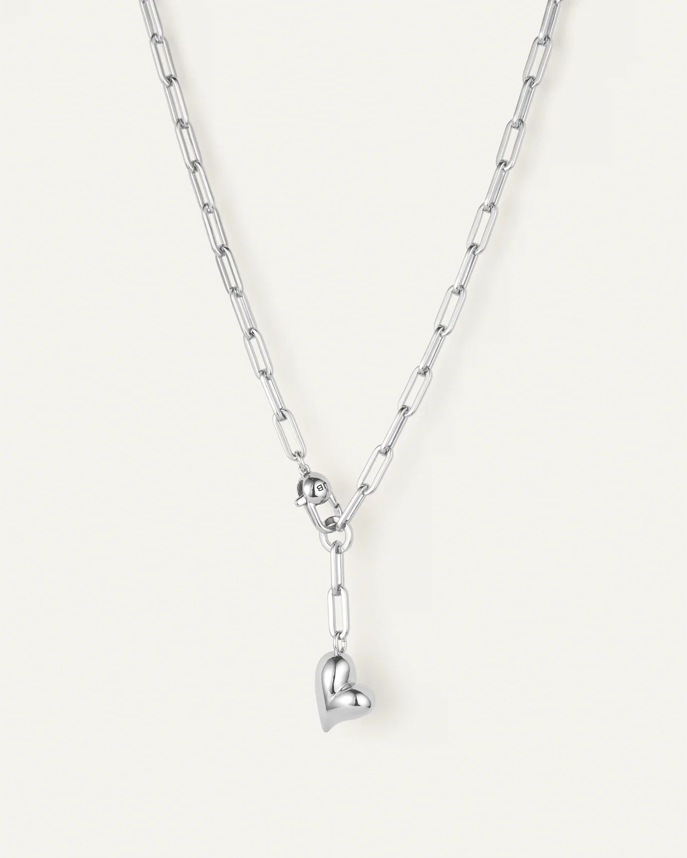Image of Puffy Heart Necklace