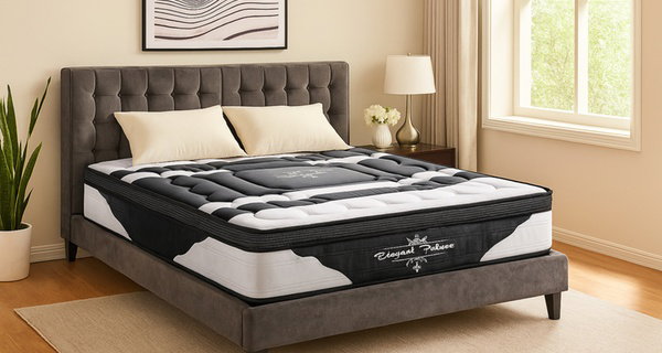 Matelas 32 cm à mémoire de forme et ressorts ensachés