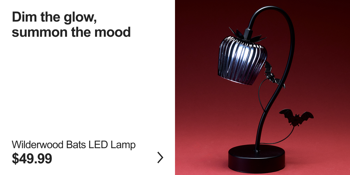 Wilderwood Bats LED Lamp $49.99