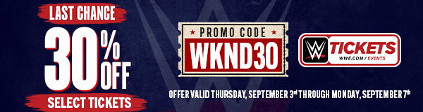 Labor Day Ticket Offer - Last Chance