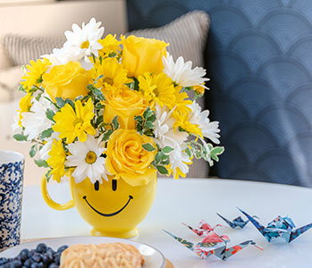 Teleflora's Be Happy® Bouquet with Roses