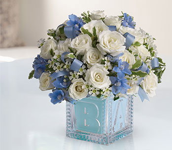 Baby's First Block by Teleflora - Blue