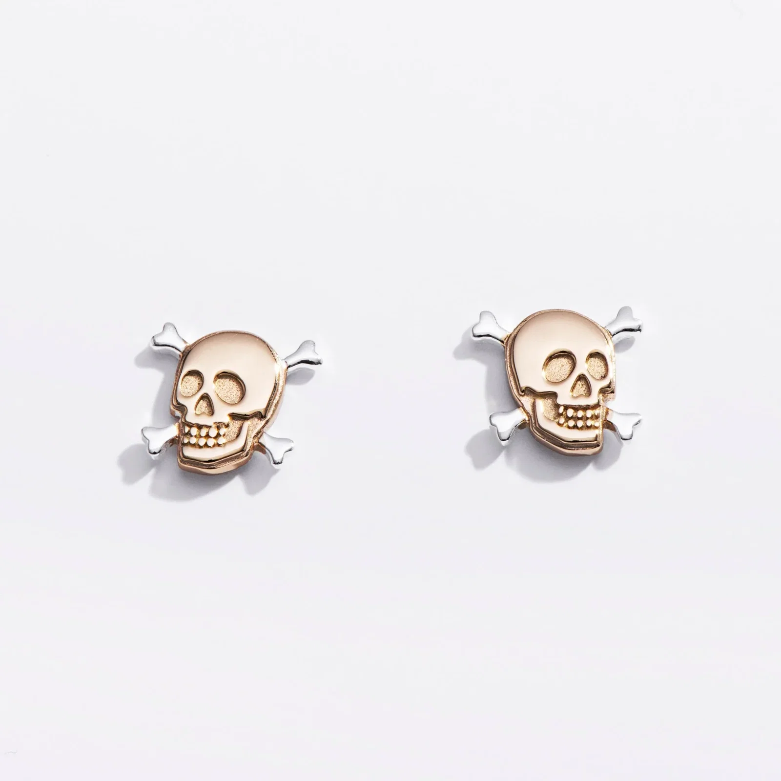 Skull & Crossbones Stud Earrings