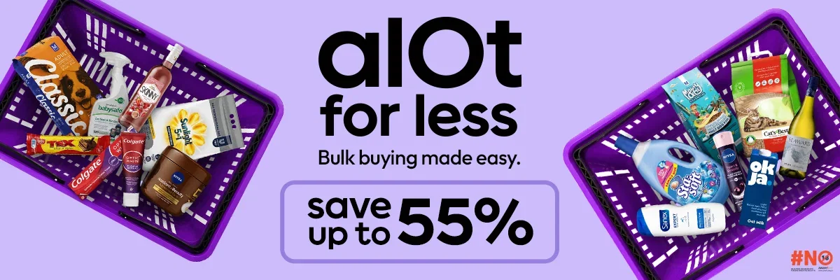 Alot For Less | Save up to 55%