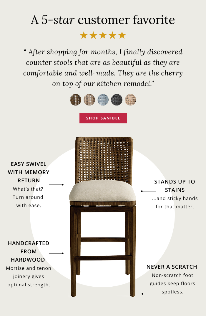 Shop Sanibel Stools