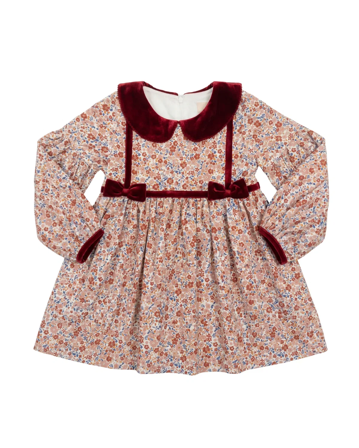 Image of Fall Floral Bronte Corduroy Dress