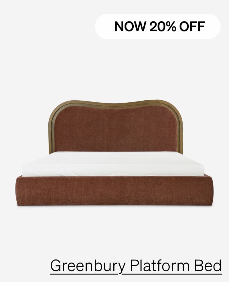 Shop Greenbury Platform Bed