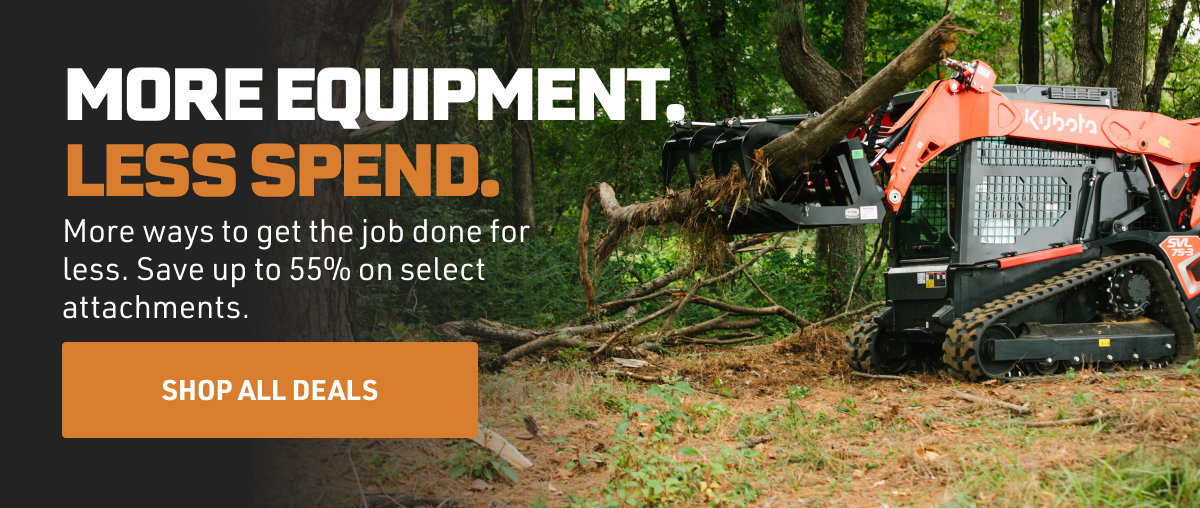 More equipment in the Labor Day Sale