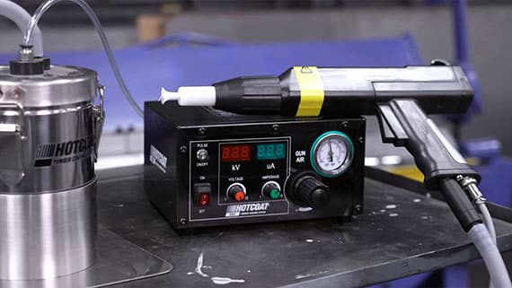 HotCoat 40kV Powder Coating System Hits A DIY Sweet Spot