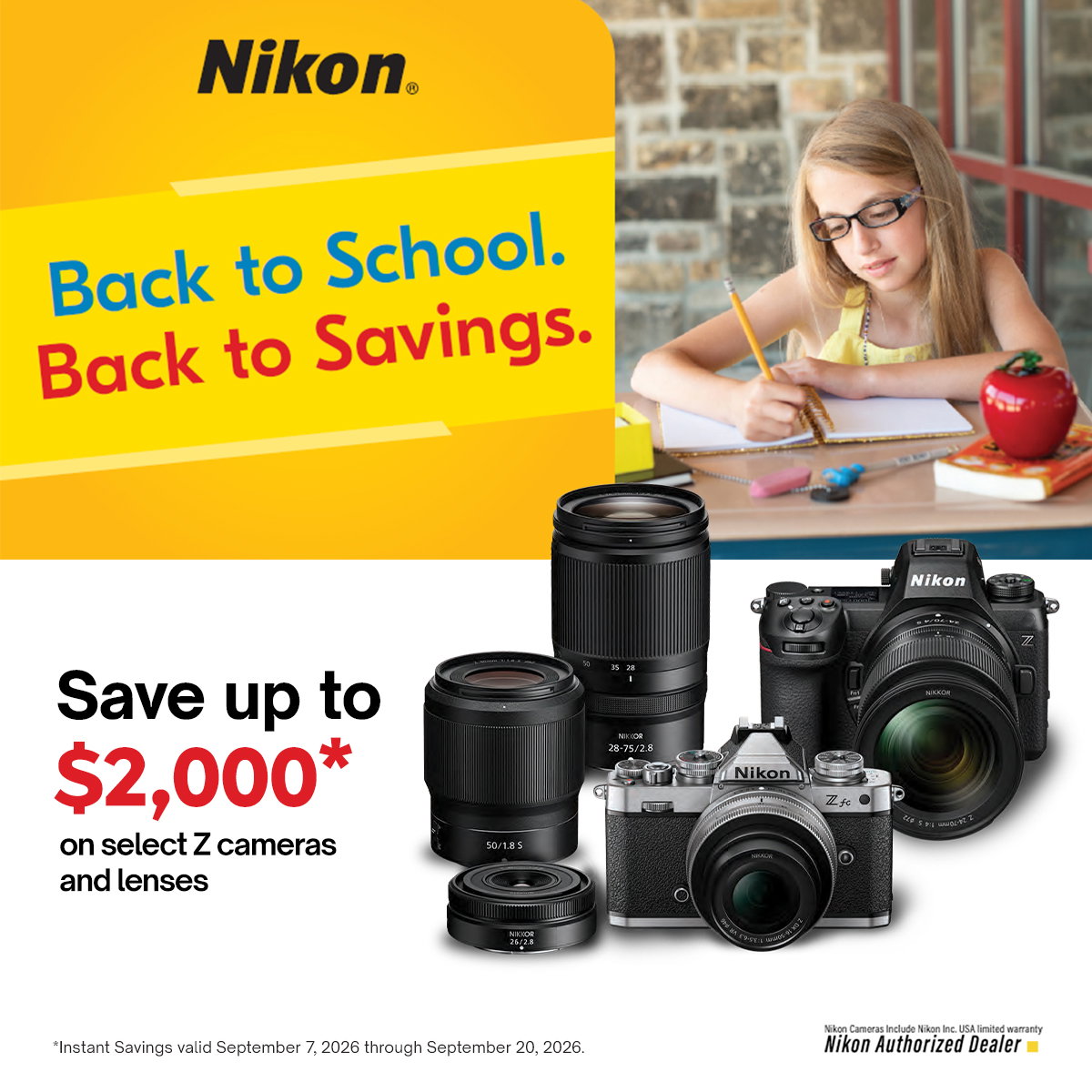 Nikon Savings