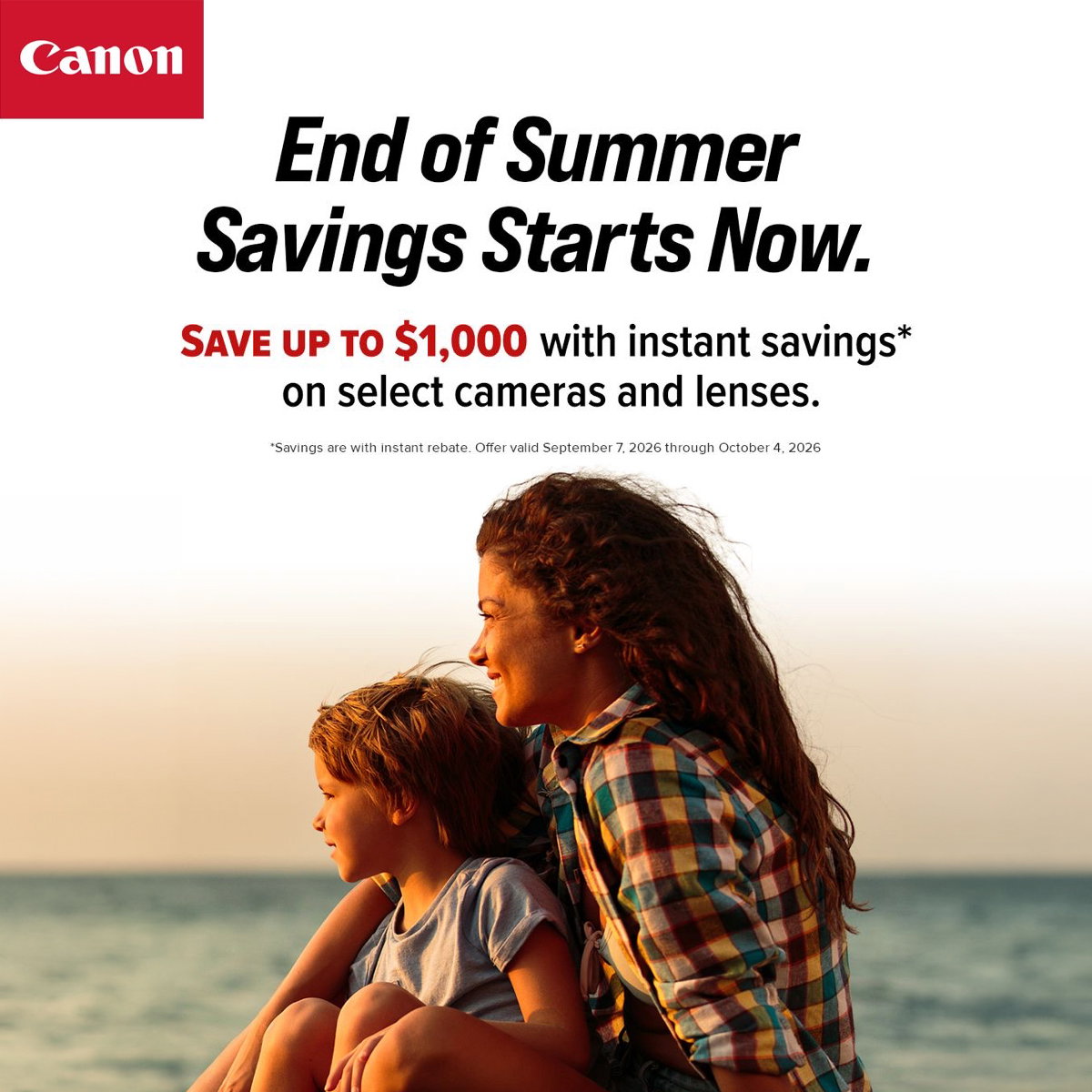 Canon Savings