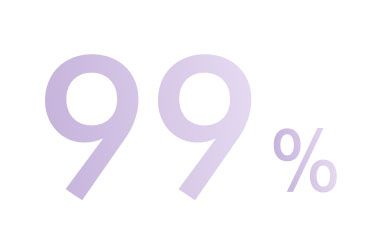 Text reading 99%.