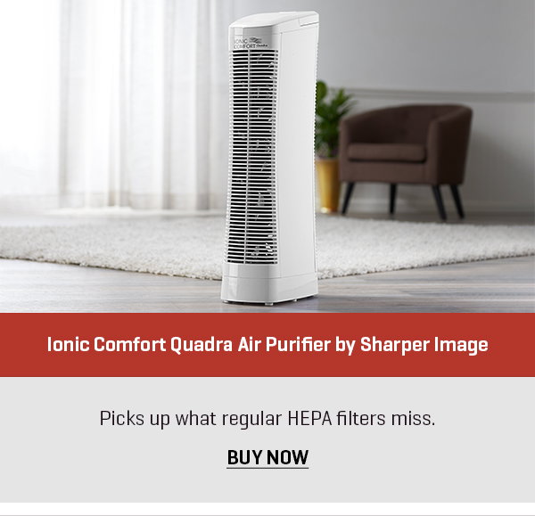 Ionic Comfort Quadra Air Purifier by Sharper Image