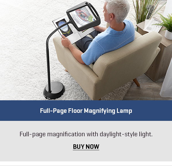 Full-Page Floor Magnifying Lamp