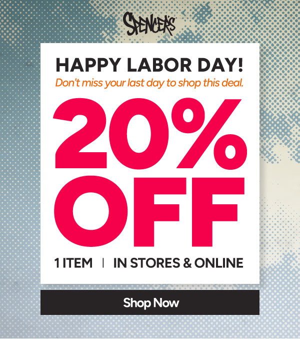 20% off 1 item