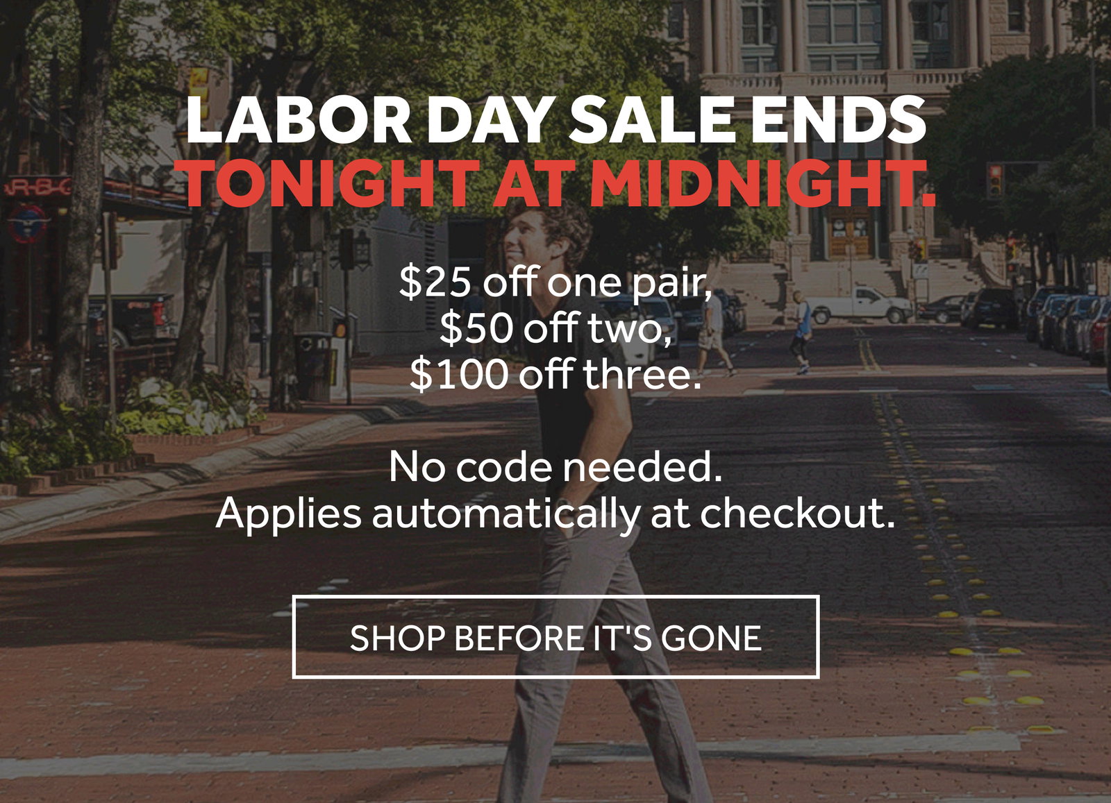 Labor Day Sale - Sale ends tonight at Midnight
