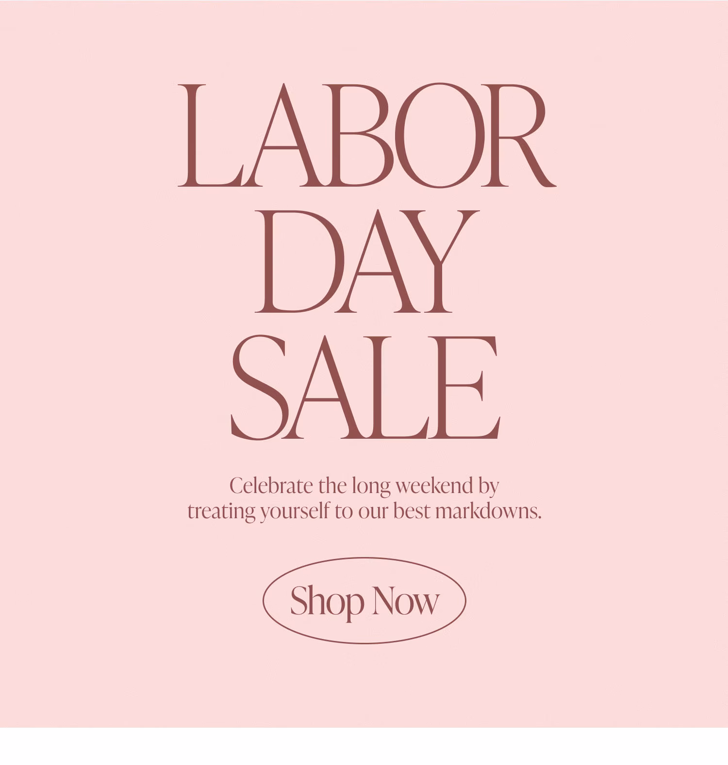 Shop Labor Day Sale