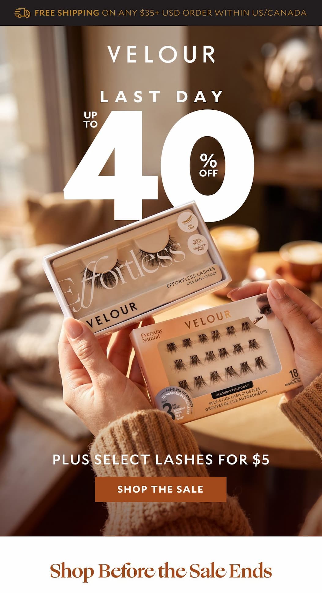 Labor Day Sale: Up to 40% Off​  Plus select lashes for $5​