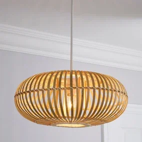 Abrielle Bamboo Easy Fit Pendant Shade