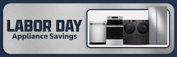 Labor Day Appliance Savings