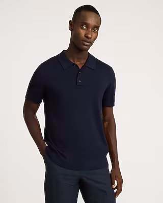 Luxtouch Jersey Short Sleeve Sweater Polo