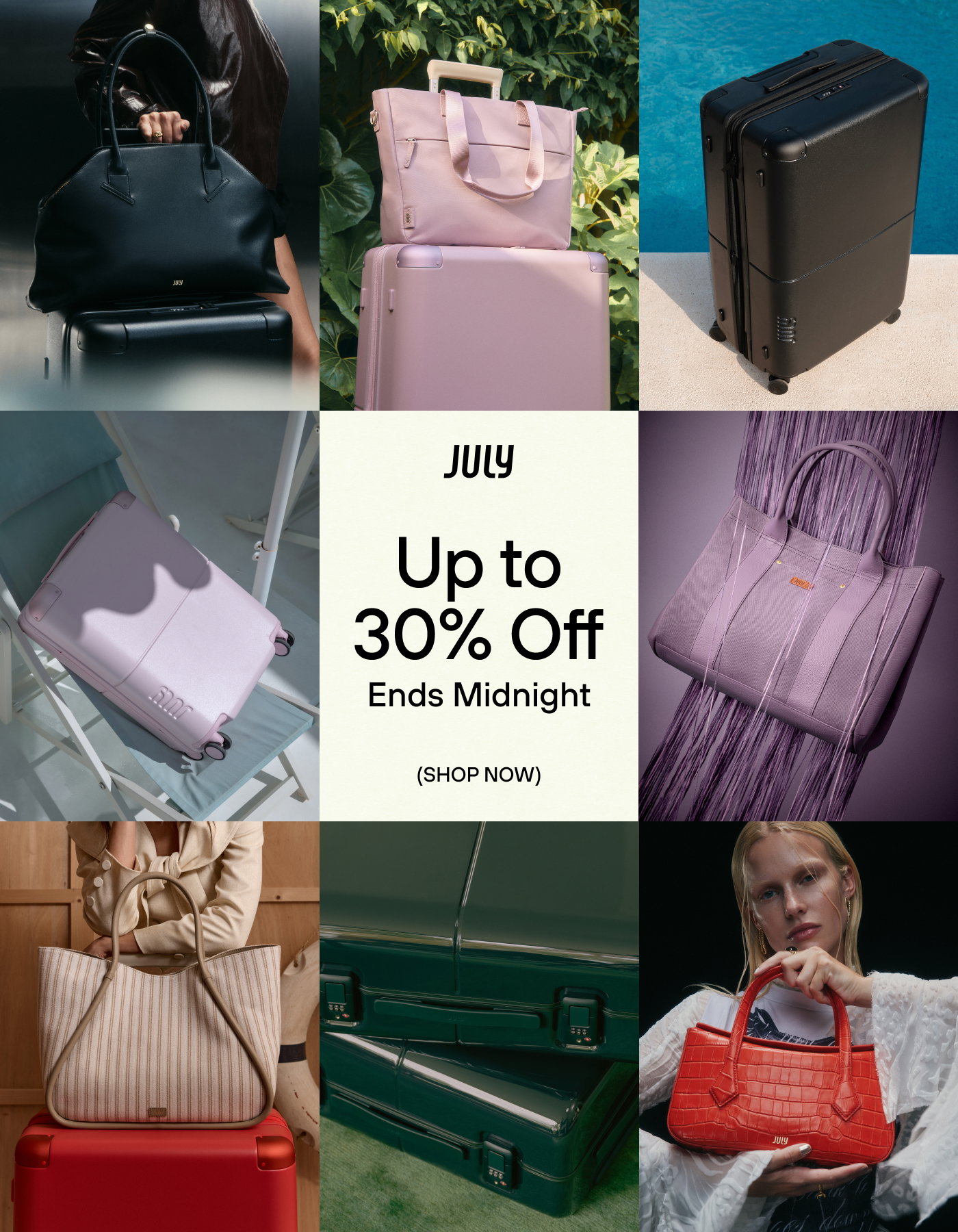 Up to 30% off ends tonight