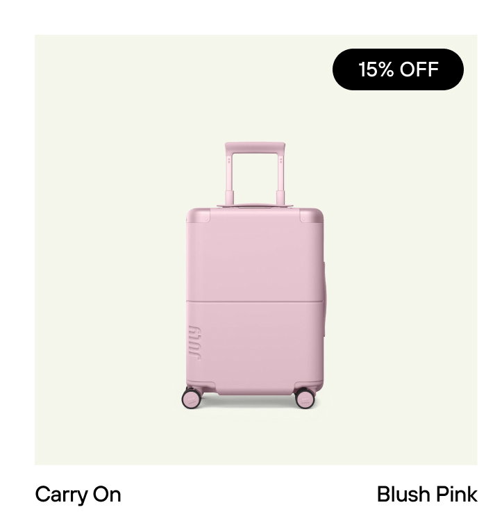 Carry On Blush Pink