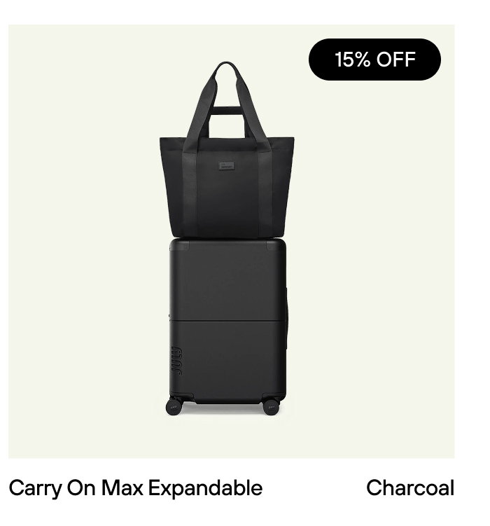 Carry On Max Expandable Charcoal 