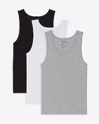 3 Pack Supersoft Crew Neck Tanks