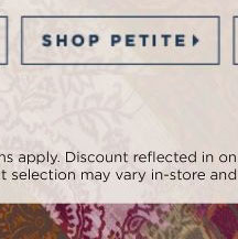 Shop Petite