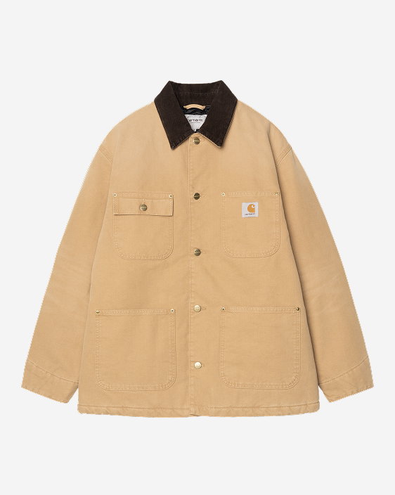Carhartt WIP OG Chore Coat (Winter) | Wip Dusty Hamilton / Tobacco (Stone Canvas)