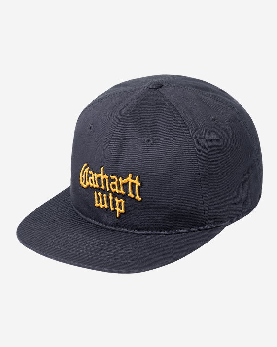 Carhartt WIP Blackletter Cap | Dark Navy
