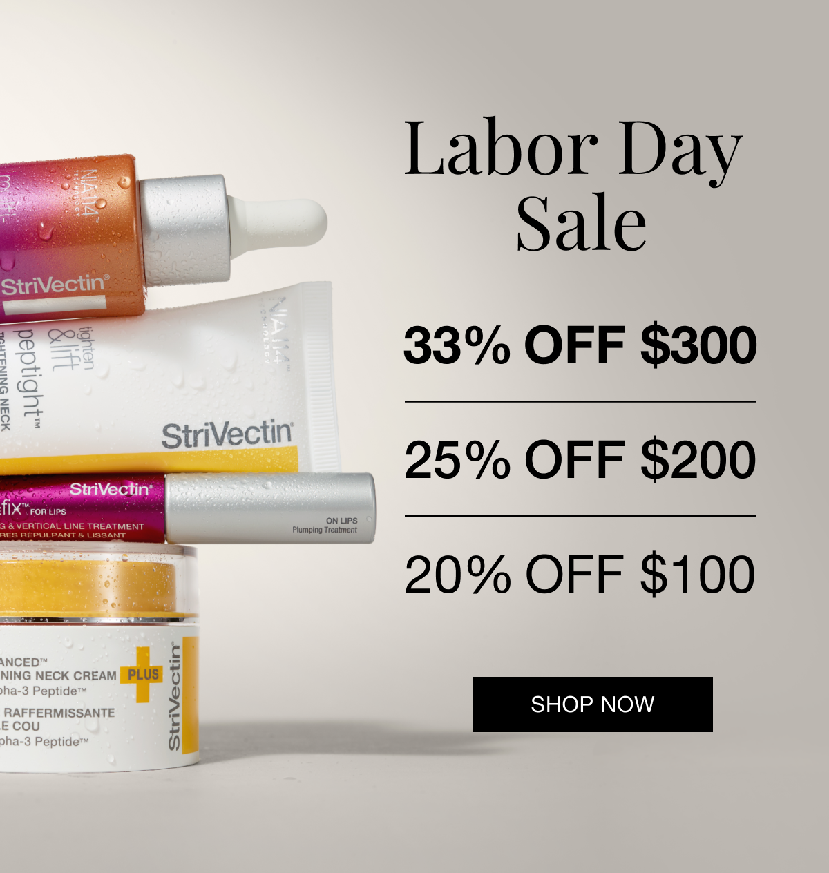 Last Chance! Spend $300 to Save $100, Spend $200 to Save $50, or Spend $100 to Save $20! Go, go go!