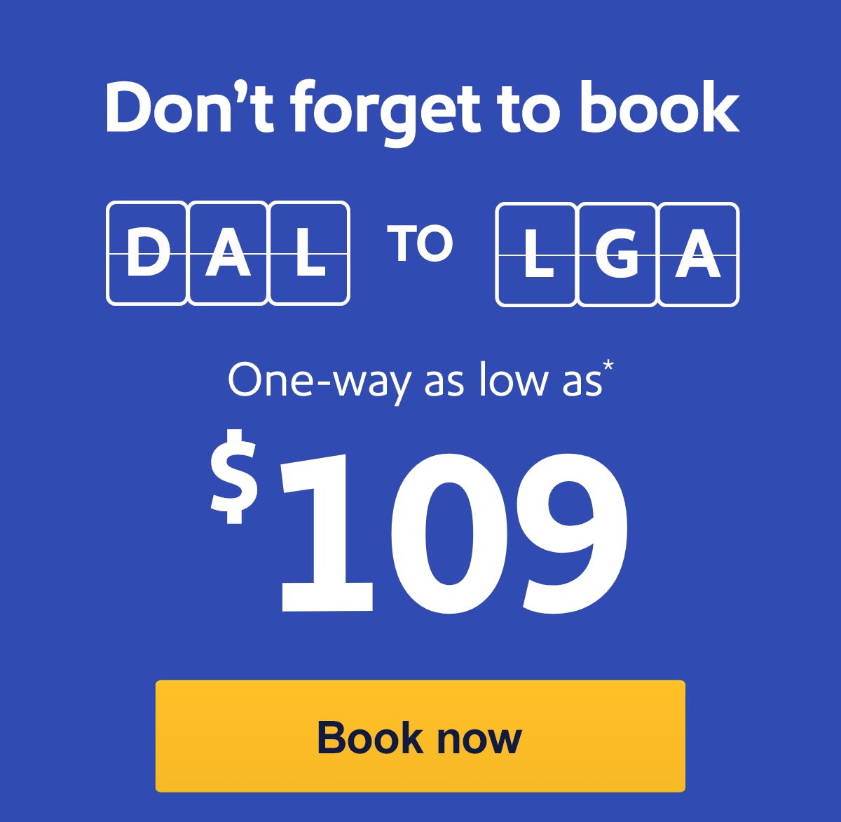 Don't forget to book your trip.