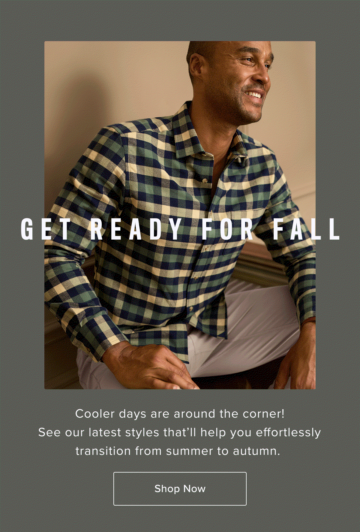 Get Ready For Fall: Model is wearing fall styles. 