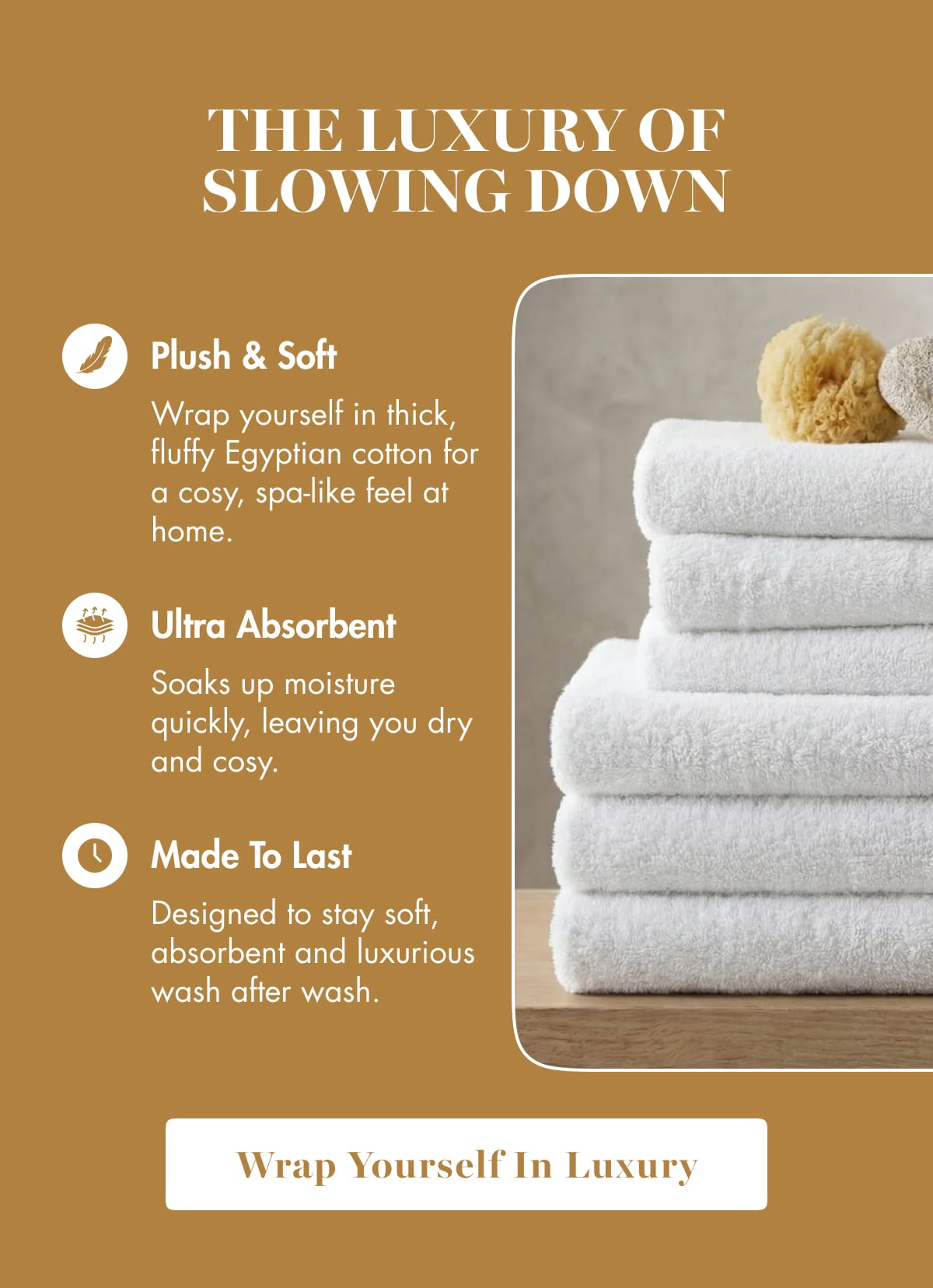 Wrap Yourself In Luxury