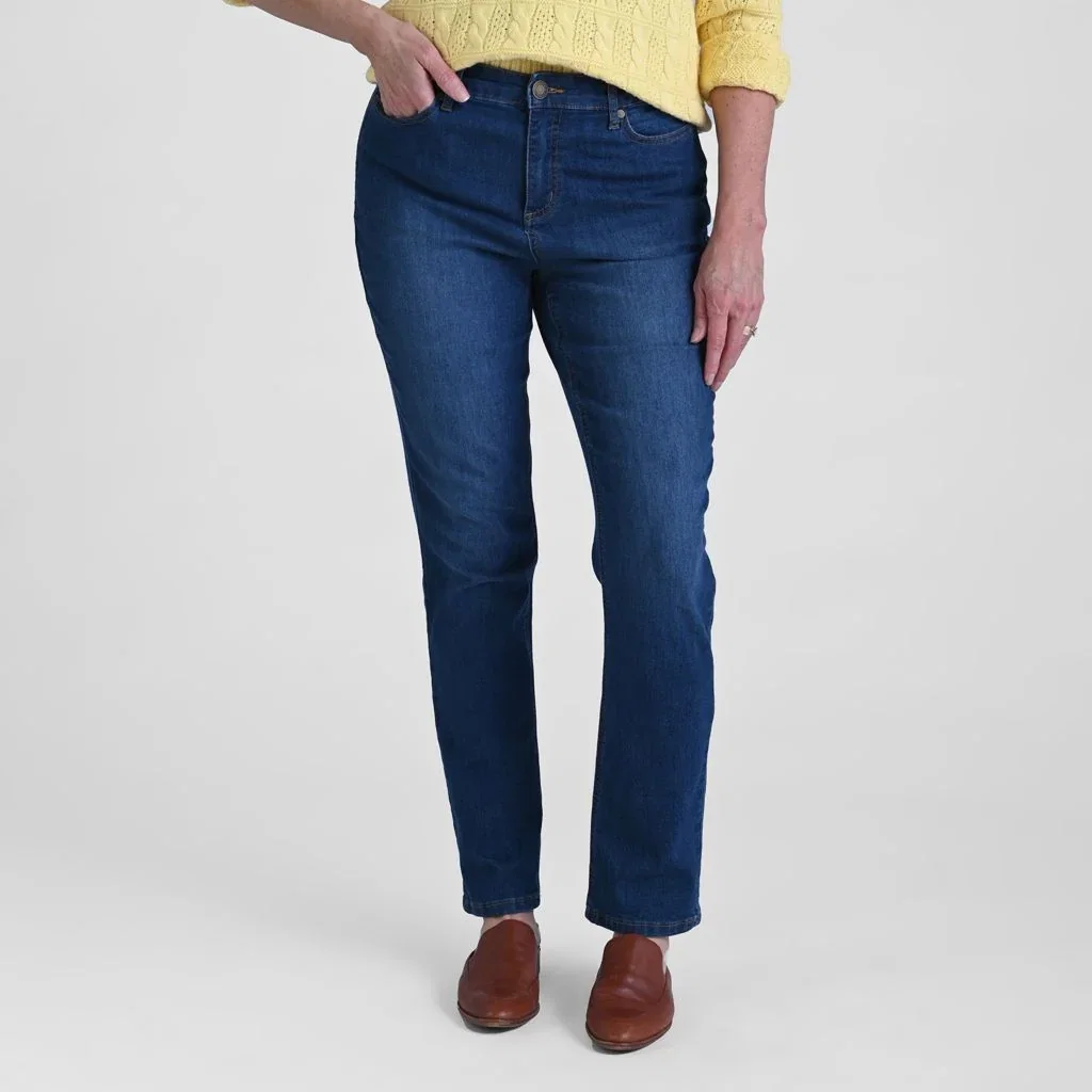 Image of Everyday Relaxed Fit Straight Leg Jean - Medium Stonewash
