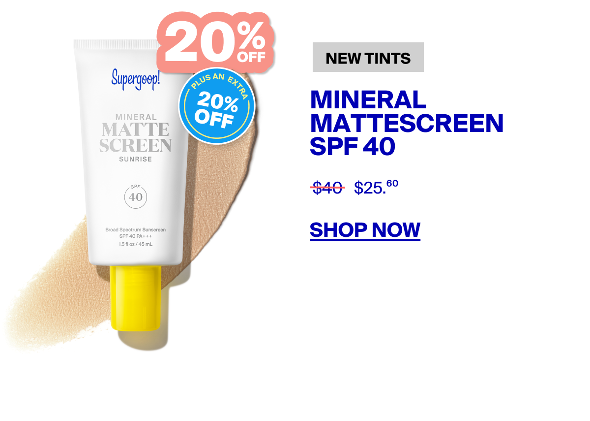 Mattescreen SPF 40